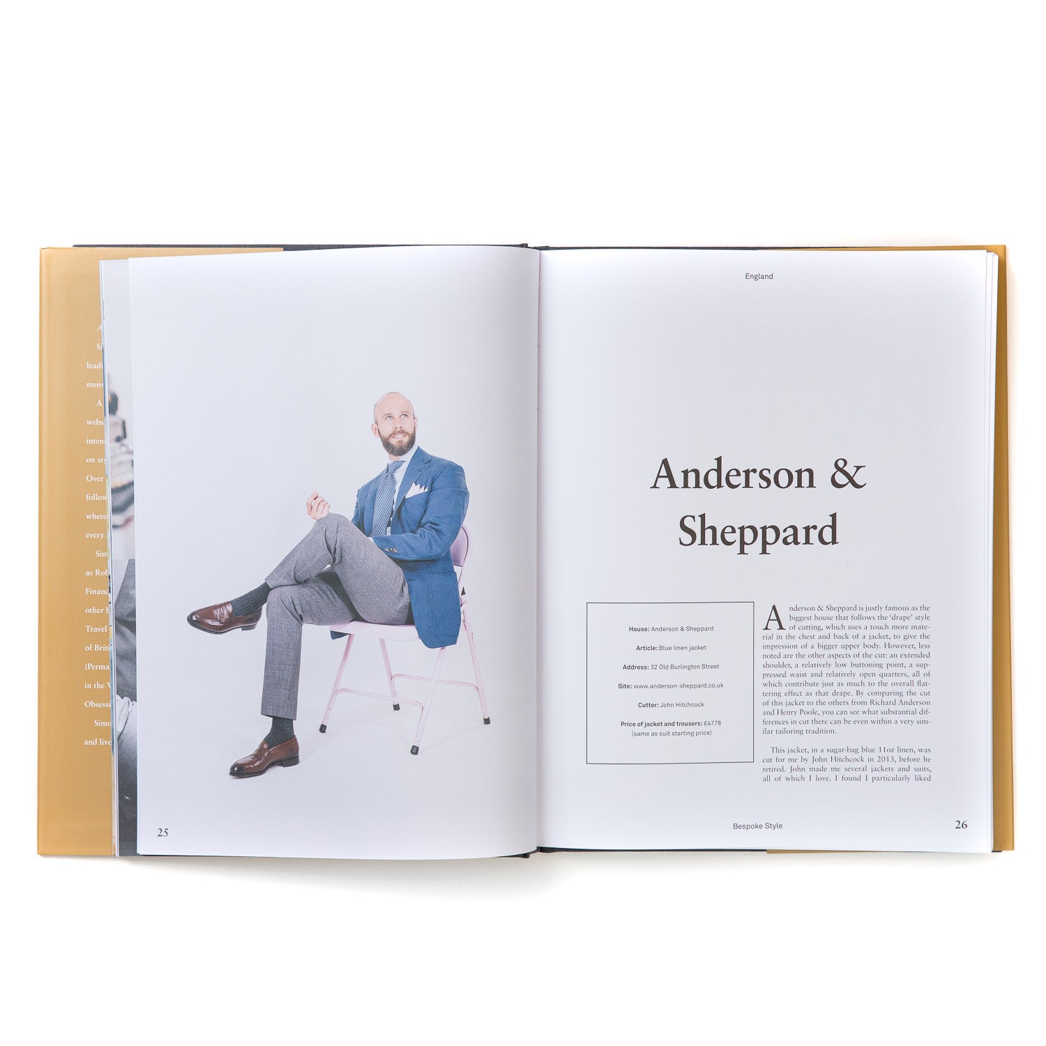 Book - "Bespoke Style" by Simon Crompton